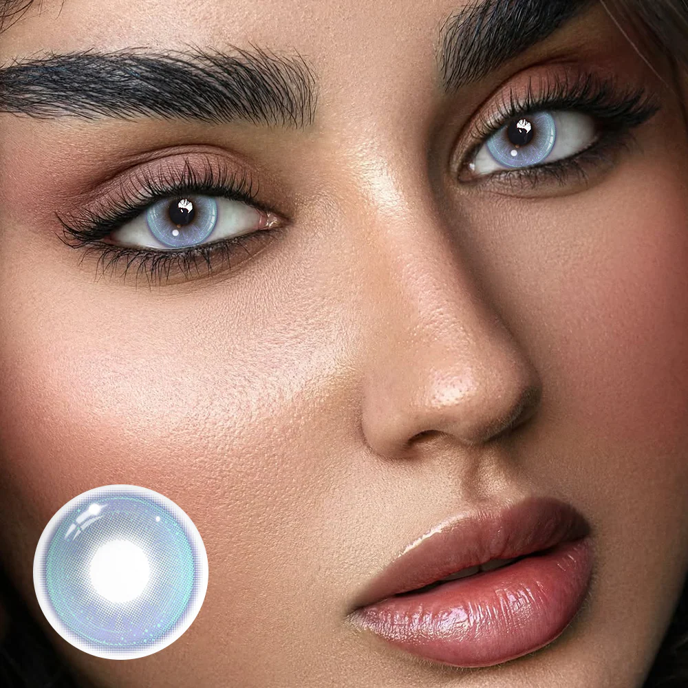 Calytrix Blue Colored Contact Lenses - Roseibase