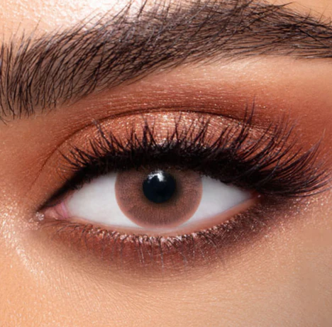 Lemon  Marron  Brown Colored Contact Lenses - Roseibase