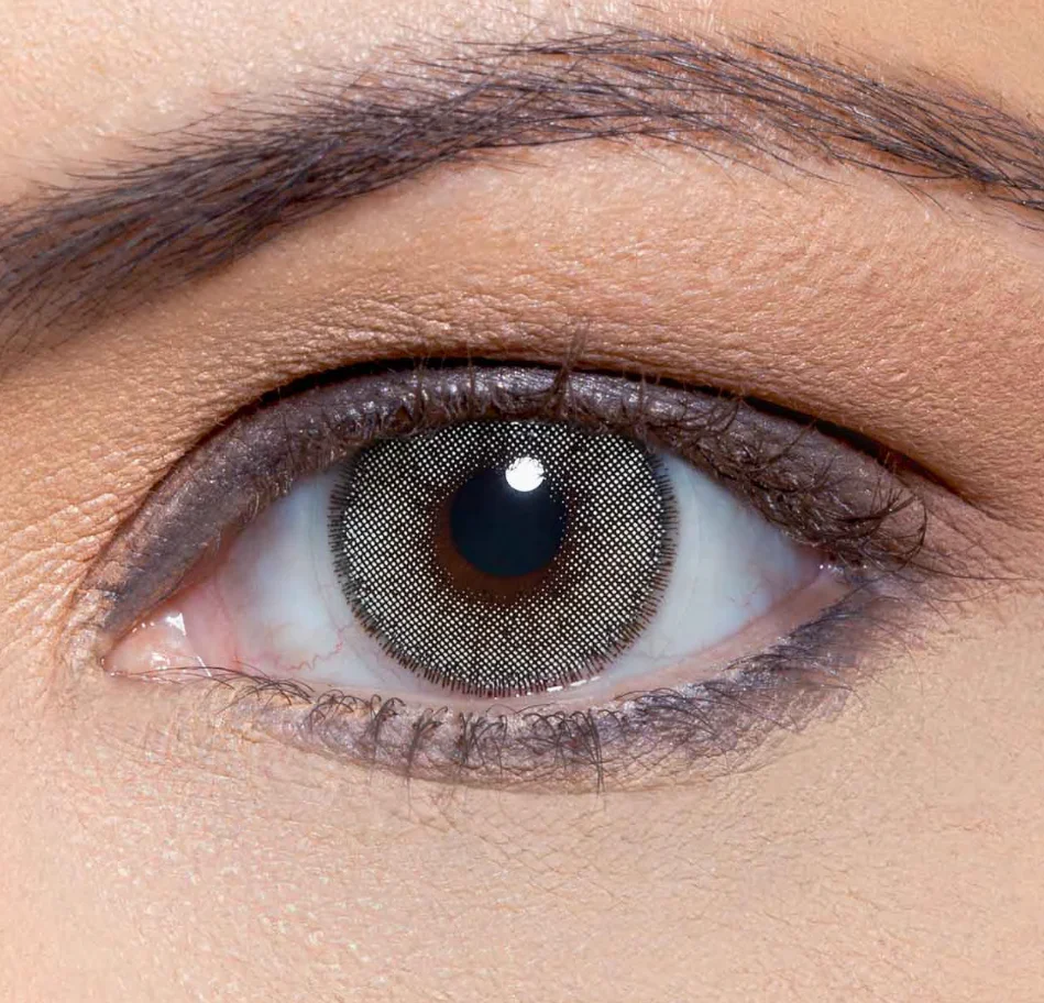 Natural Colors CRISTAL BROWN  Colored Contact Lenses - Roseibase