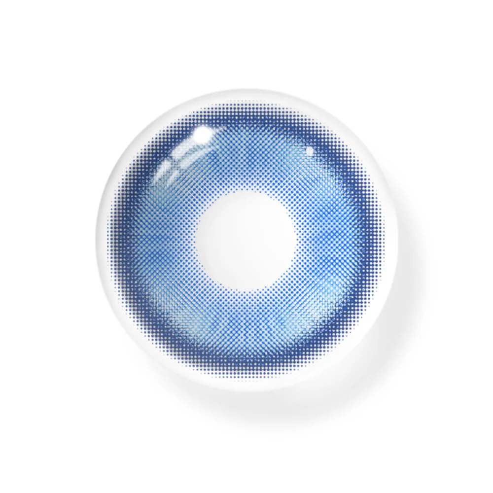 Cosplay Fairy Blue Colored Contact Lenses - Roseibase