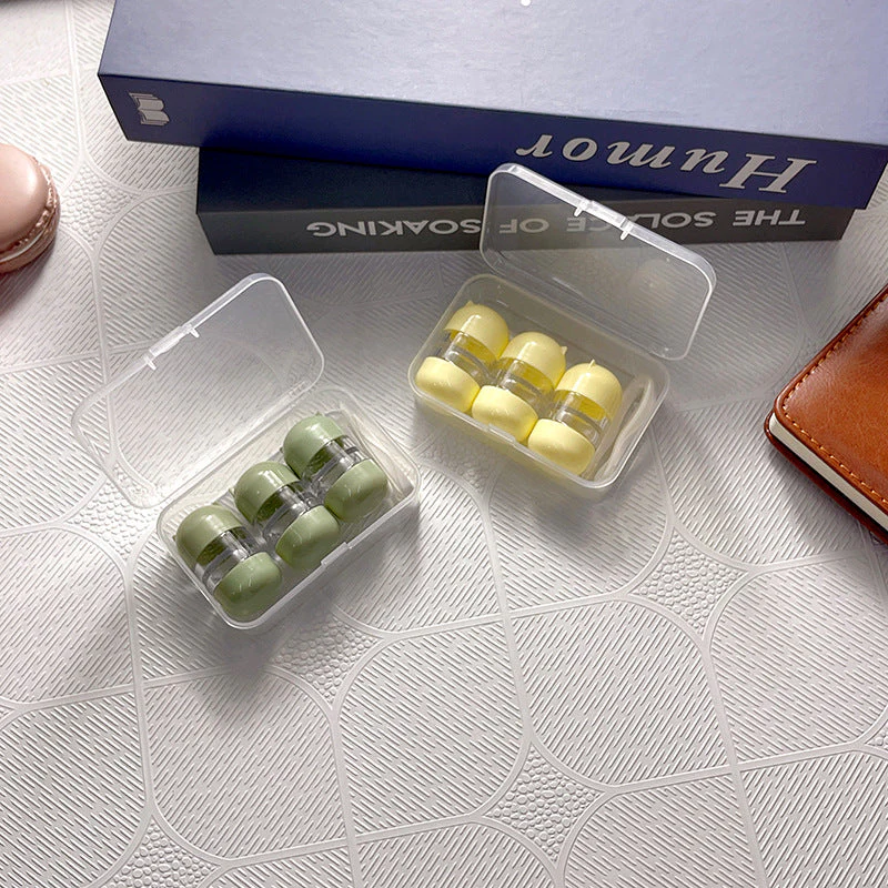 3 Pairs Colored Contact Lens Case - Roseibase