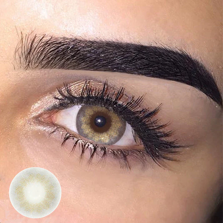 Genkai Grey Prescription Colored Contact Lenses - Roseibase