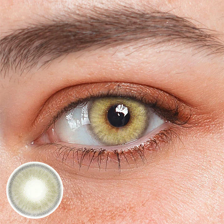 Ailsa Gray Prescription Colored Contact Lenses - Roseibase