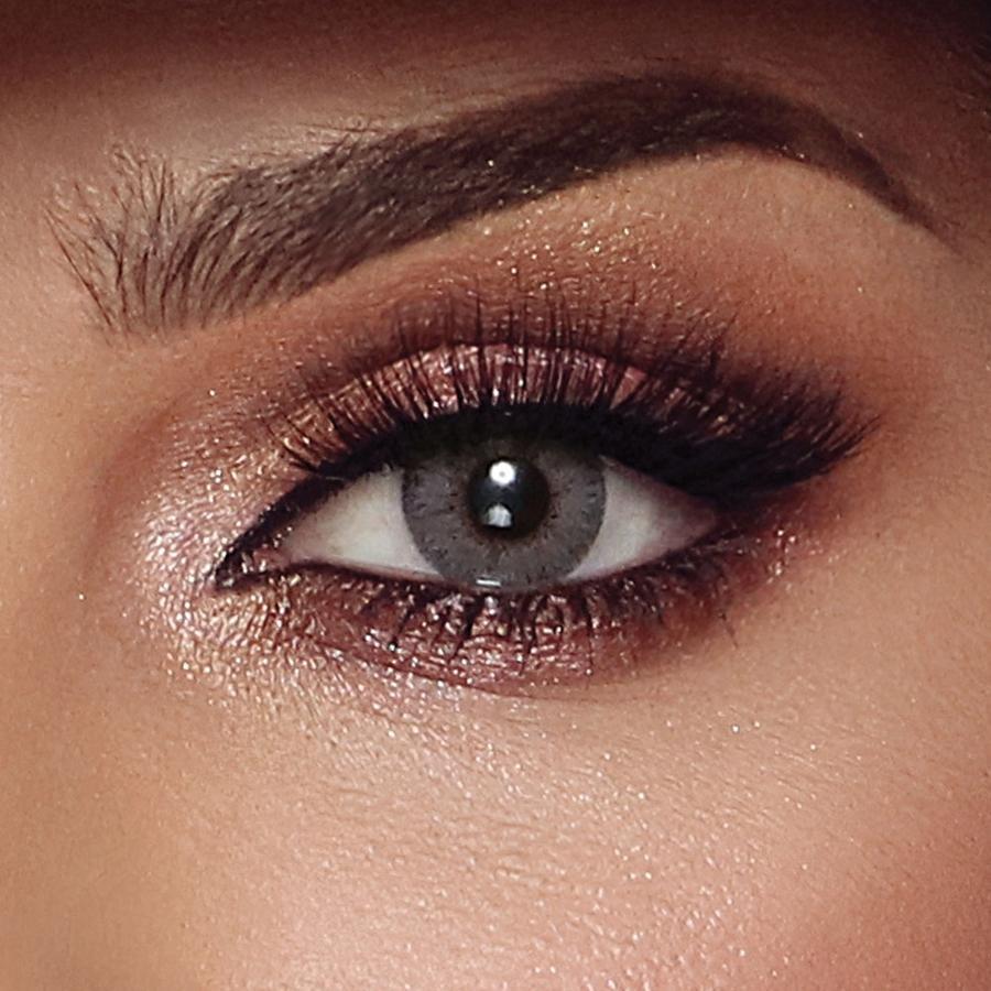 Elite Amber Gray Colored Contact Lenses - Roseibase