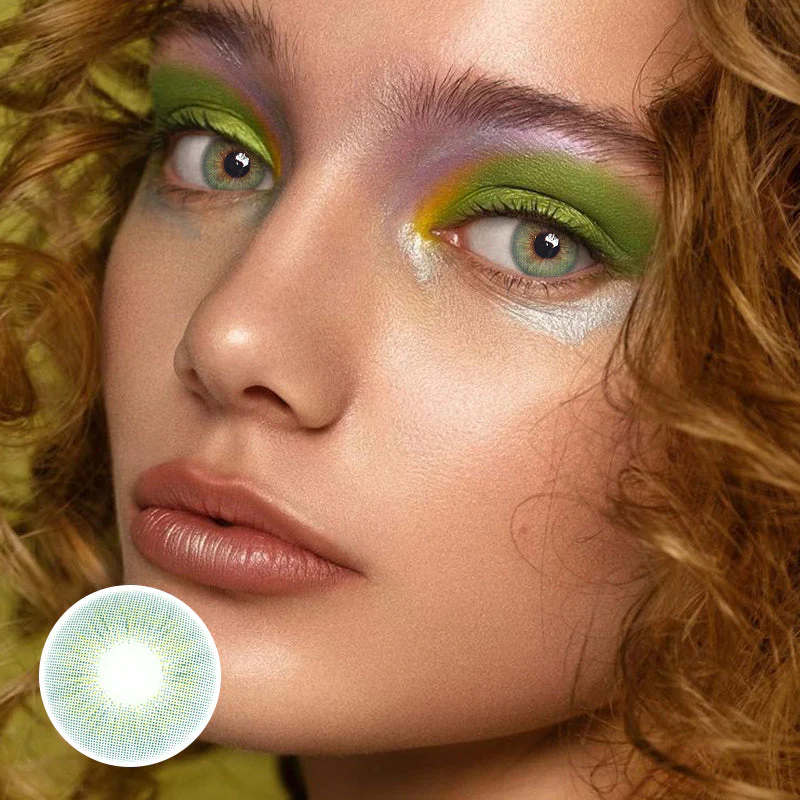 Elfie Green Colored Contact Lenses - Roseibase