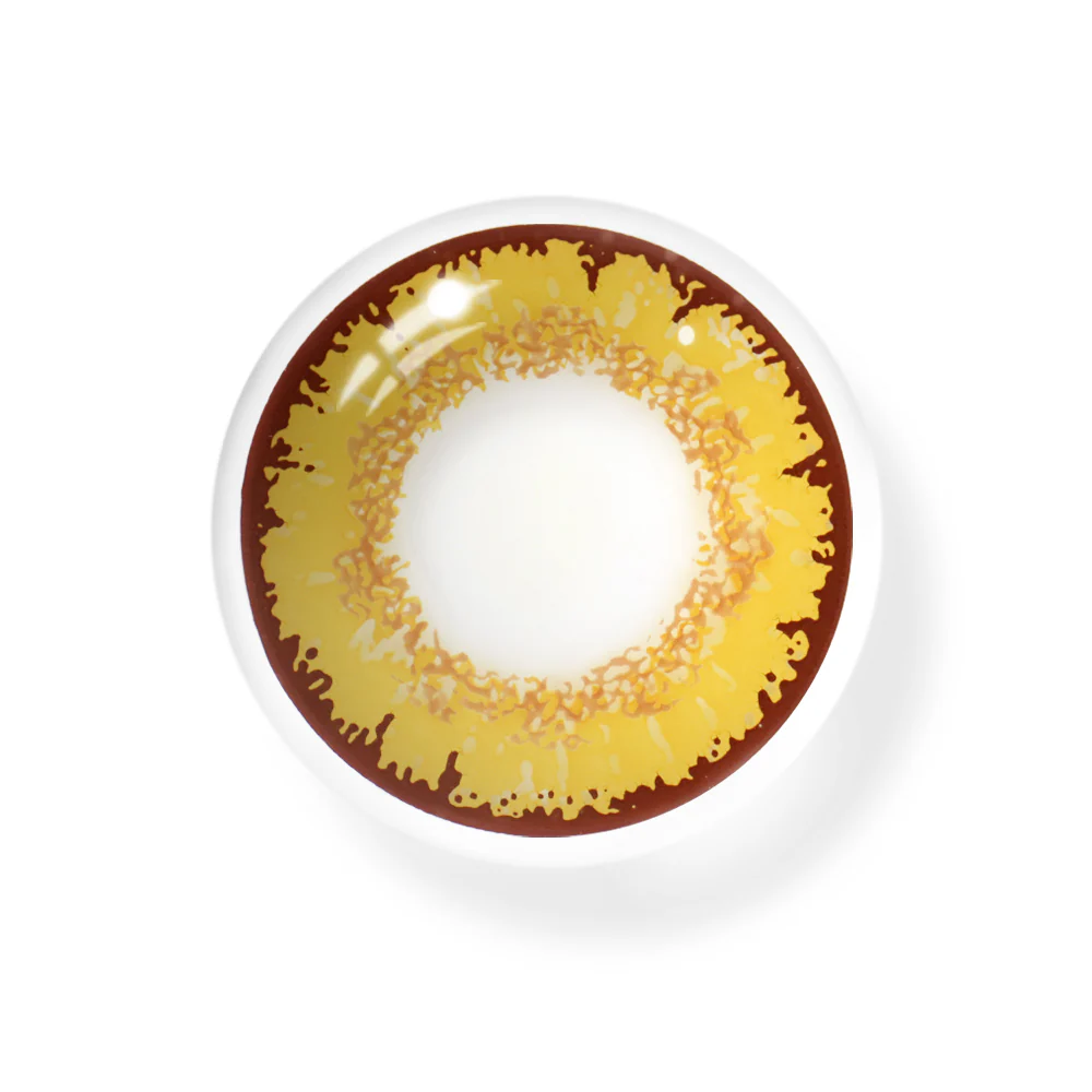 Cosplay Genshin Impact Candace Gold Yellow Colored Contact Lenses - Roseibase