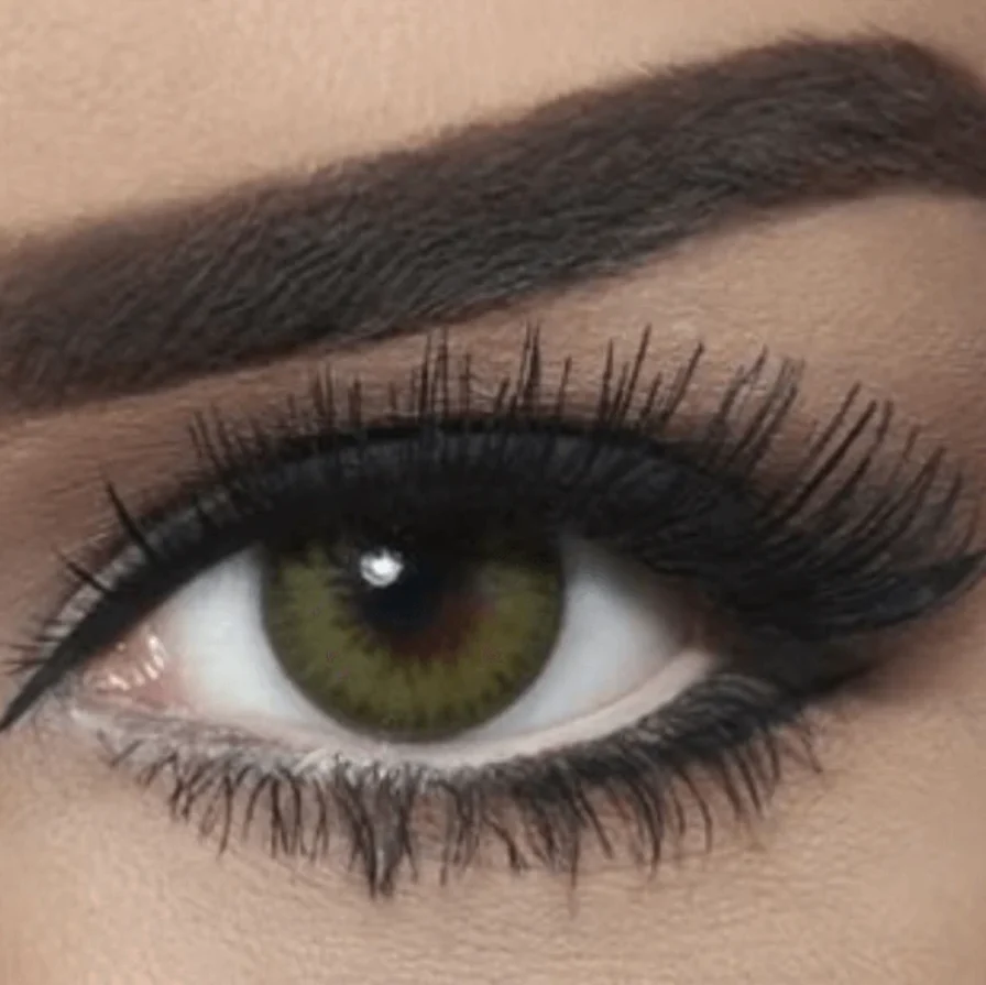DIAMOND Caribbean Green Colored Contact Lenses - Roseibase