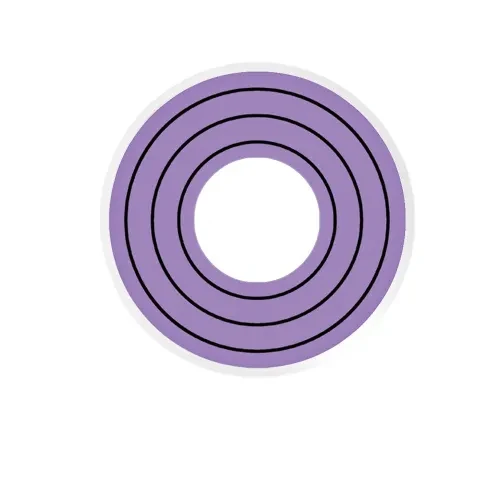 Cosplay NARUTO Rinnegan Purple Colored Contact Lenses - Roseibase
