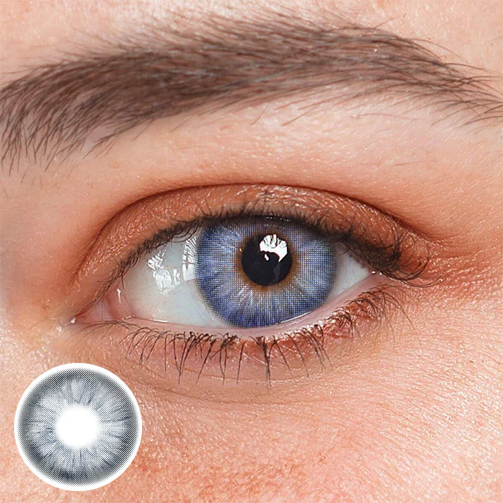 Bellatrix Blue Colored Contact Lenses - Roseibase
