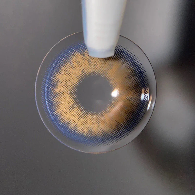 Diamond 2 Brown Colored Contact Lenses - Roseibase