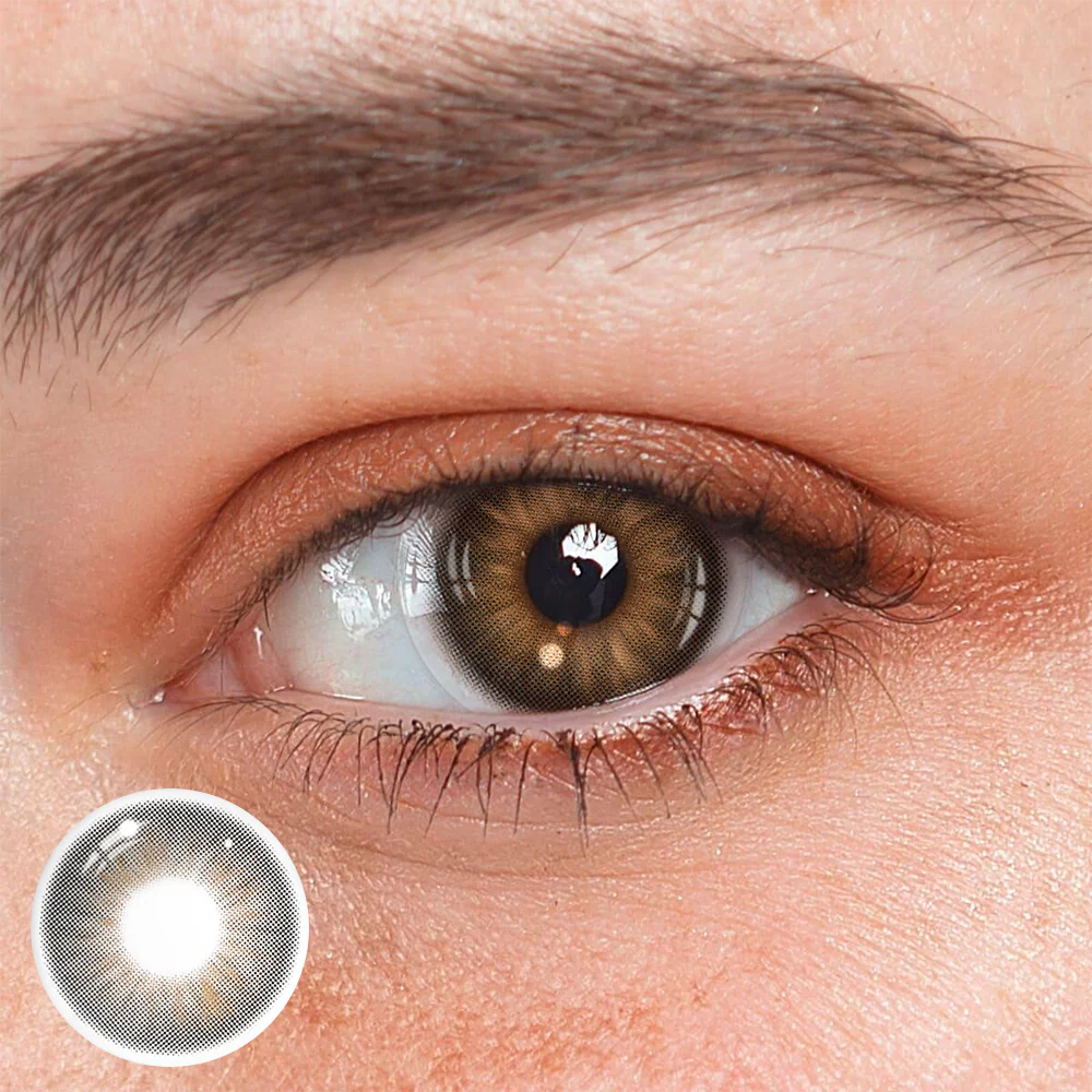 Cassia Black Colored Contact Lenses - Roseibase