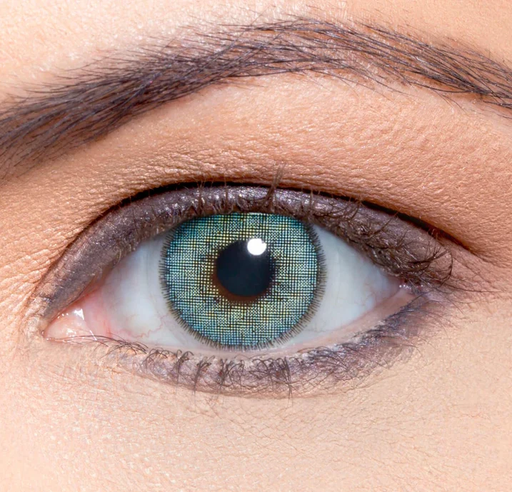 Natural Colors TOPAZIO Green Colored Contact Lenses - Roseibase