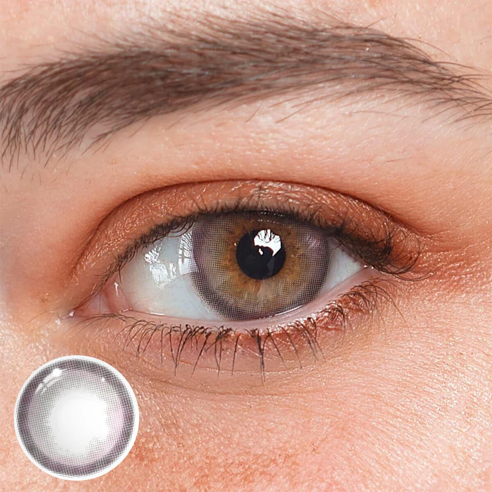 Asteriea Pink Prescription Colored Contact Lenses - Roseibase