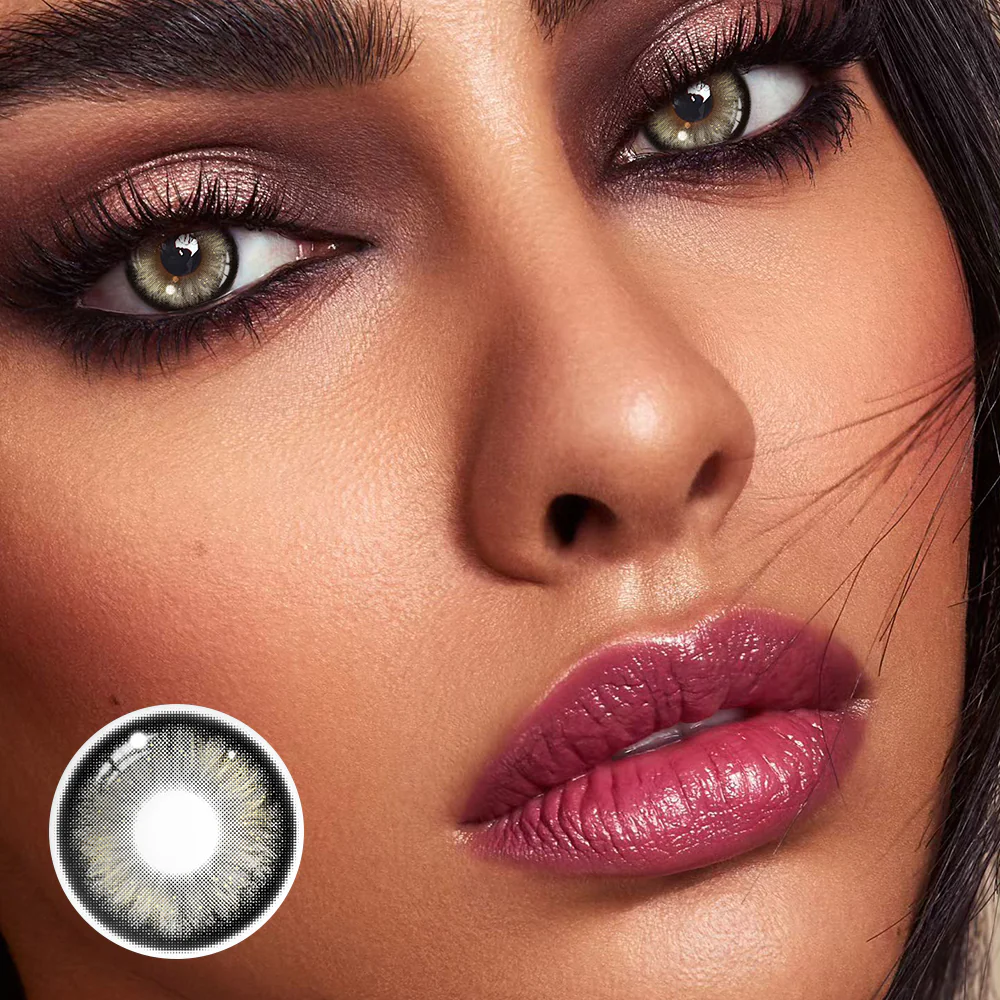 Farasha Black Colored Contact Lenses - Roseibase
