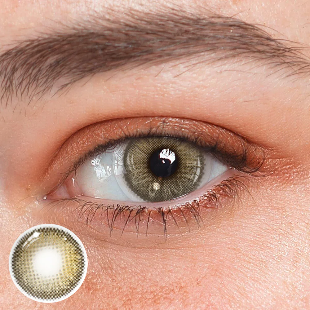 Melania Brown Colored Contact Lenses - Roseibase