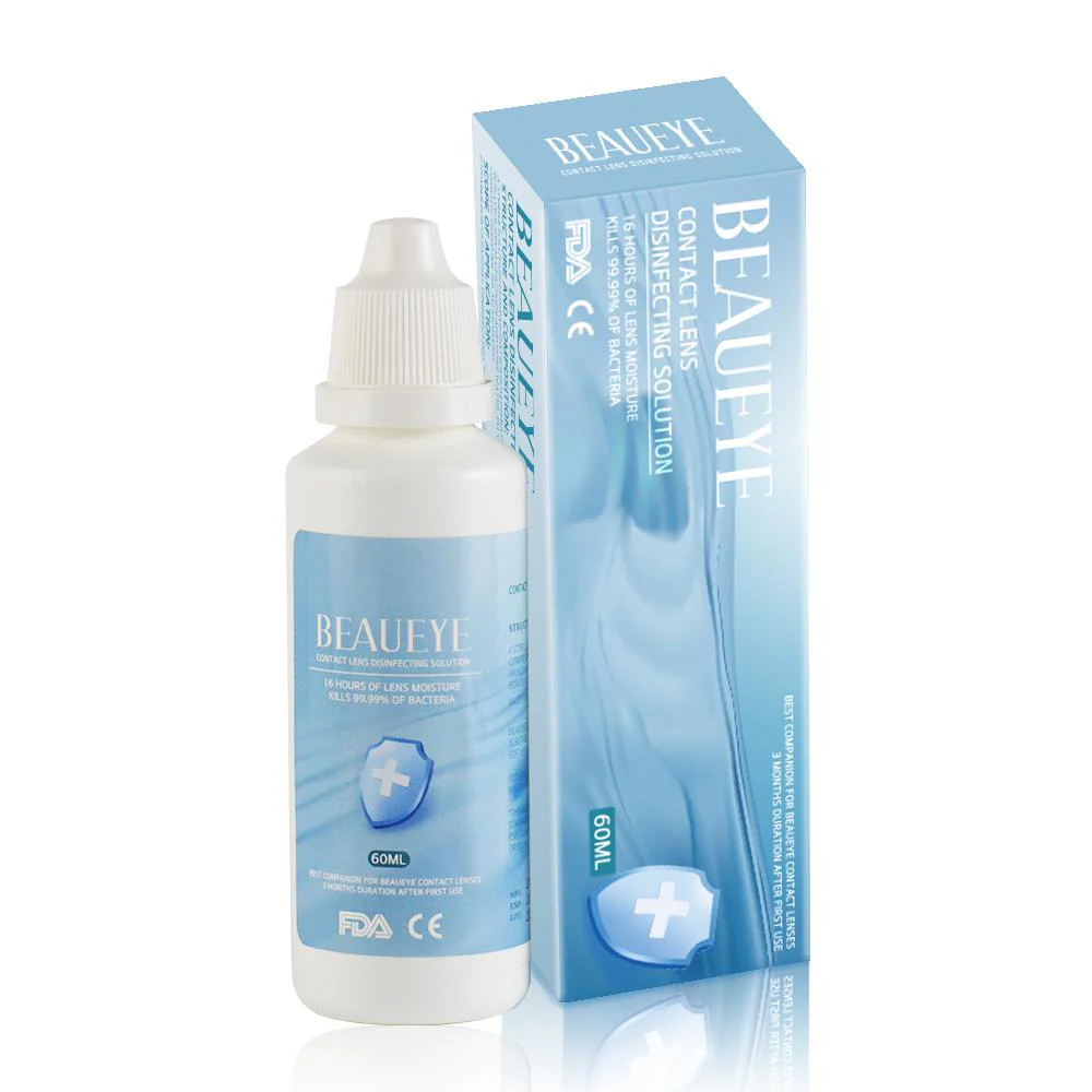 BEAUEYE Marilyn Contact Lens Disinfecting Solution (60 ml) - Roseibase