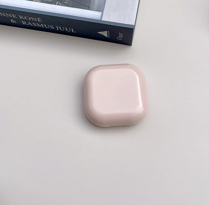 Cute simple Colored Contact Lens Case - Roseibase