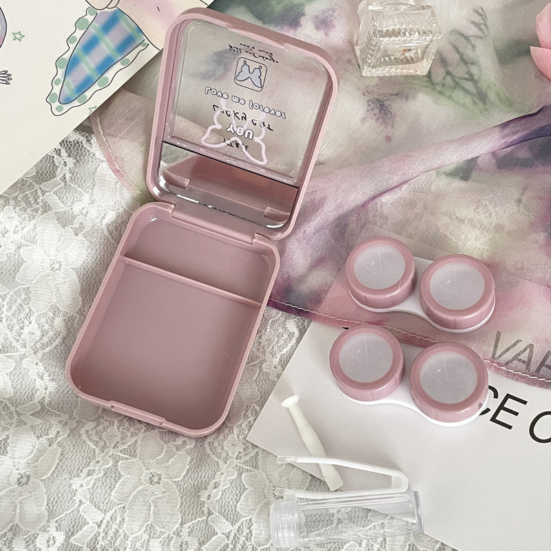 Cool Butterflies Colored Contact Lens Case - Roseibase