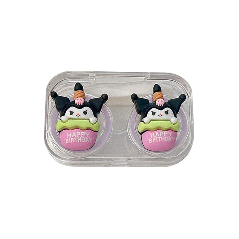 Birthday Apron Cartoon Colored Contact Lens Case - Roseibase