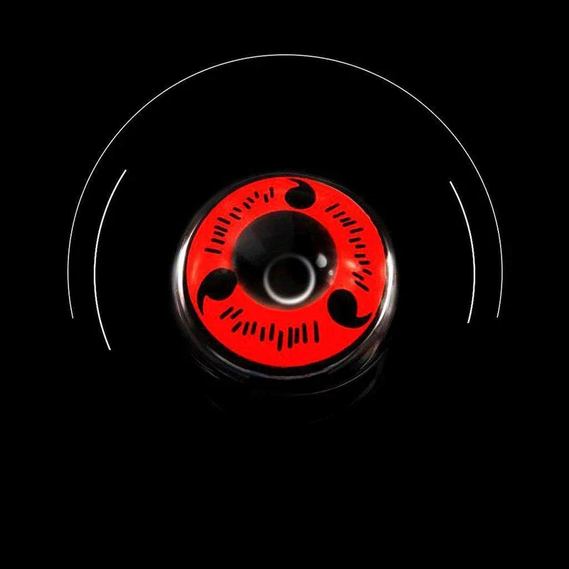 Halloween Red Sasuke Uchiha Colored Contact Lenses - Roseibase