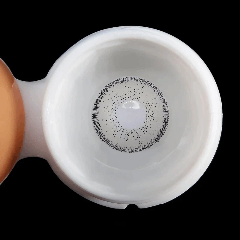 Euramerican Ash gray Prescription Colored Contact Lenses - Roseibase