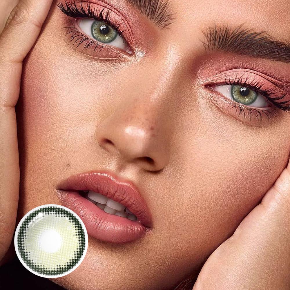 Etoile Yellow Colored Contact Lenses - Roseibase