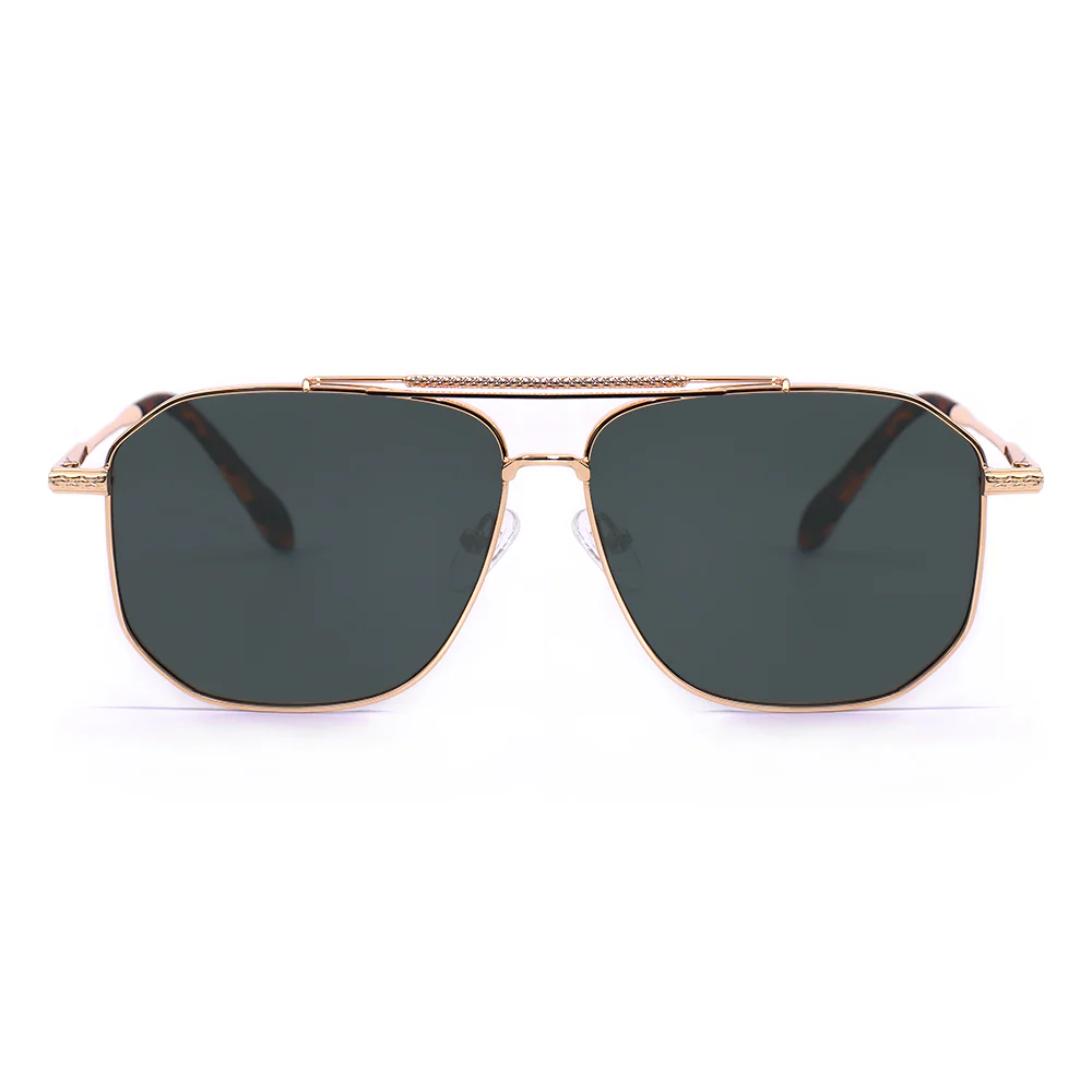 Gabriella Aviators Gray Sunglasses - Roseibase