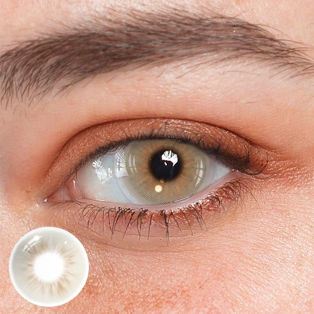 Cassia Gray Colored Contact Lenses - Roseibase