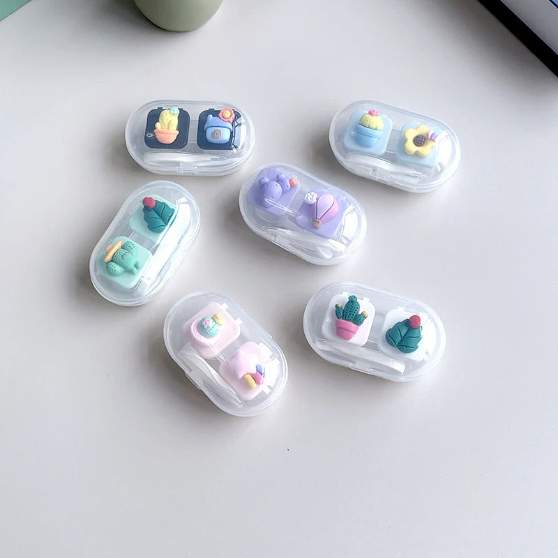 DIY Colored Contact Lens Case - Roseibase