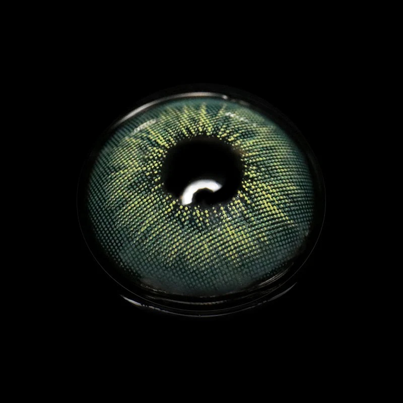 Elfie Green Colored Contact Lenses - Roseibase