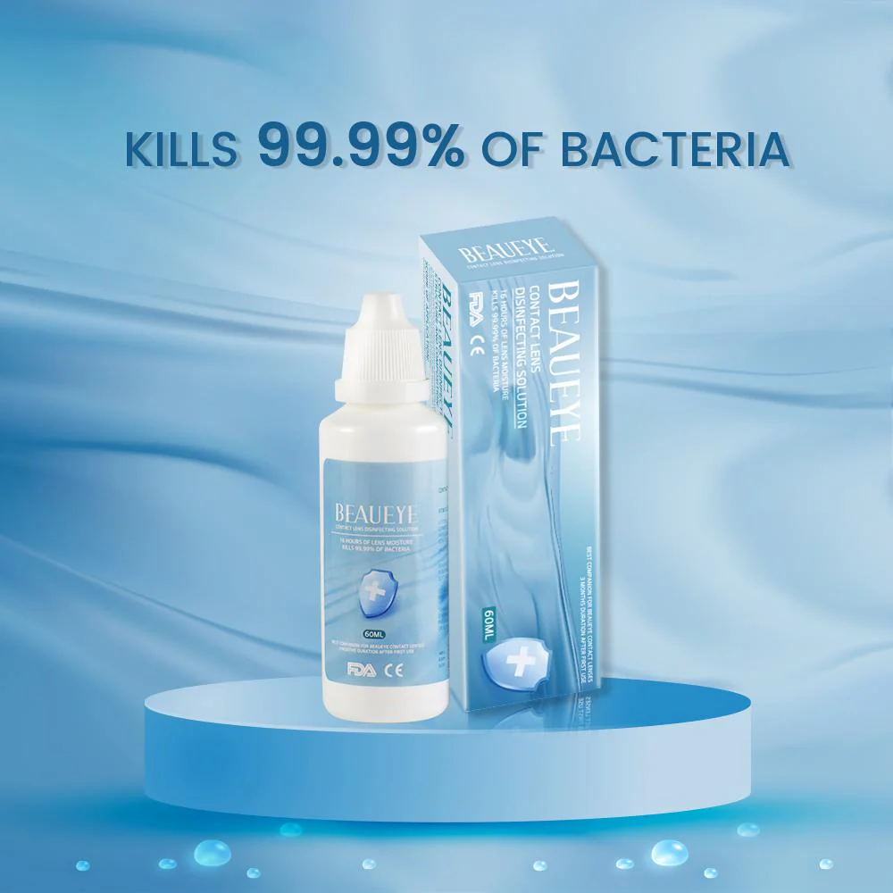BEAUEYE Marilyn Contact Lens Disinfecting Solution (60 ml) - Roseibase