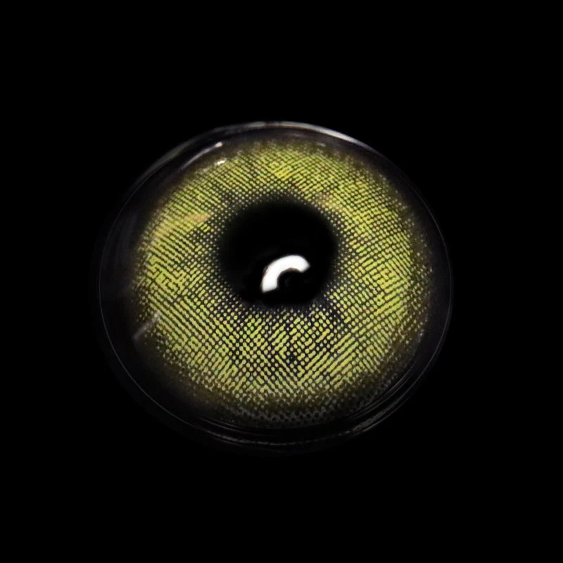 Astrea Oli Green Prescription Colored Contact Lenses - Roseibase