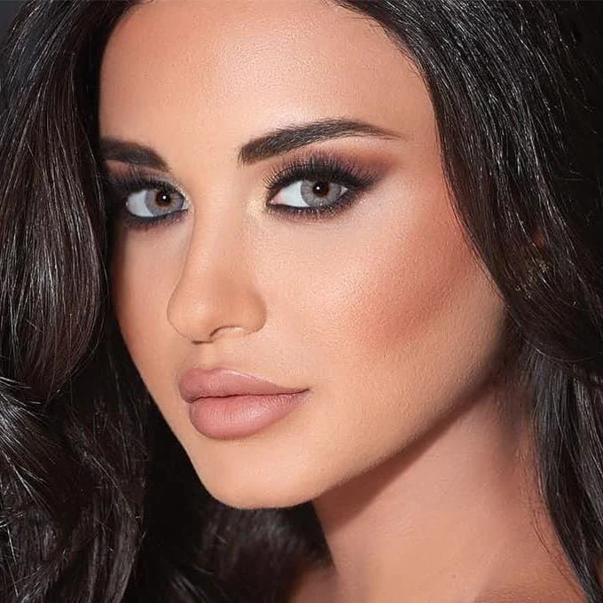 Elite Amber Gray Colored Contact Lenses - Roseibase