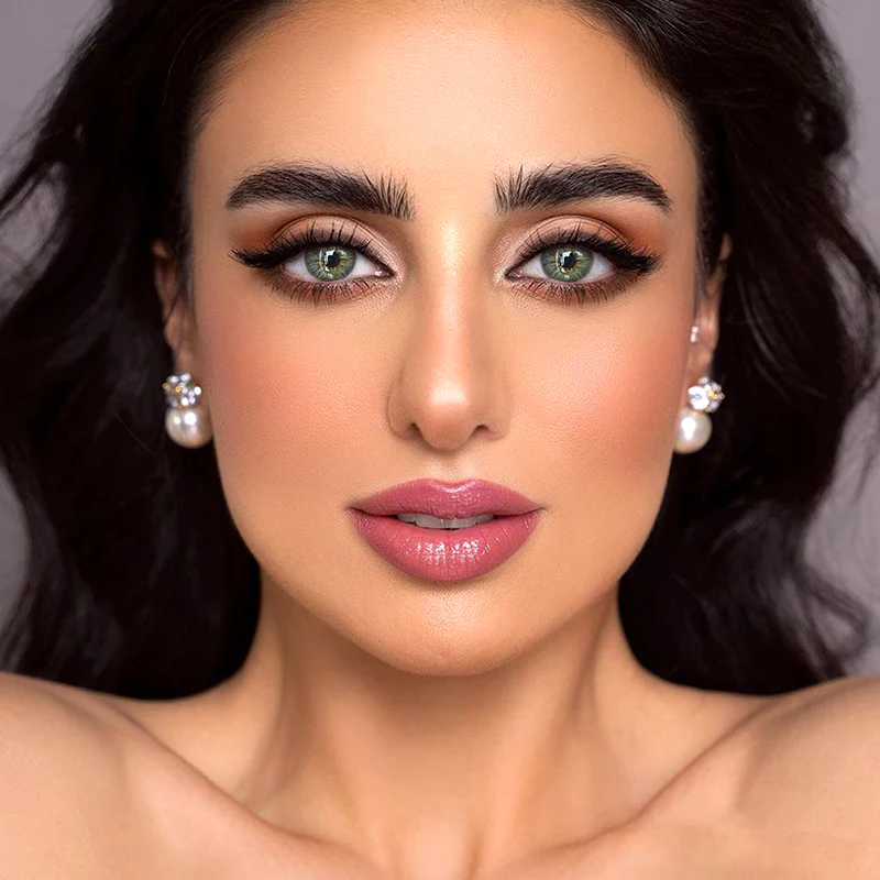 Monet Green Colored Contact Lenses - Roseibase