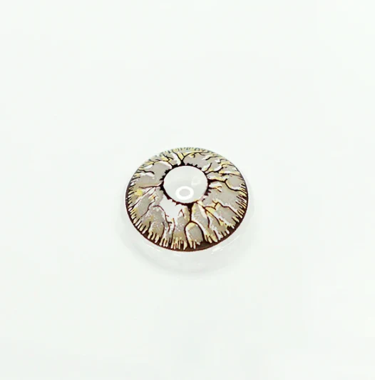 Cosplay Grey crack Gray  Colored Contact Lenses - Roseibase