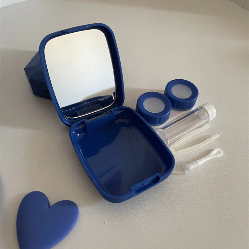 Mate Colored Contact Lens Case - Roseibase