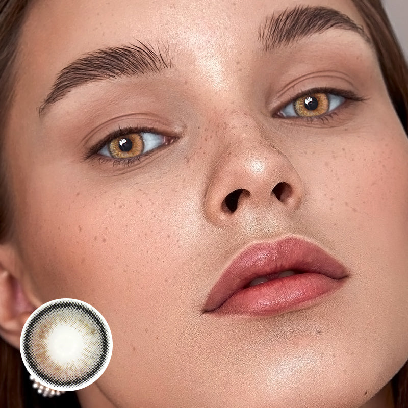 Astrea Gray Prescription Colored Contact Lenses - Roseibase