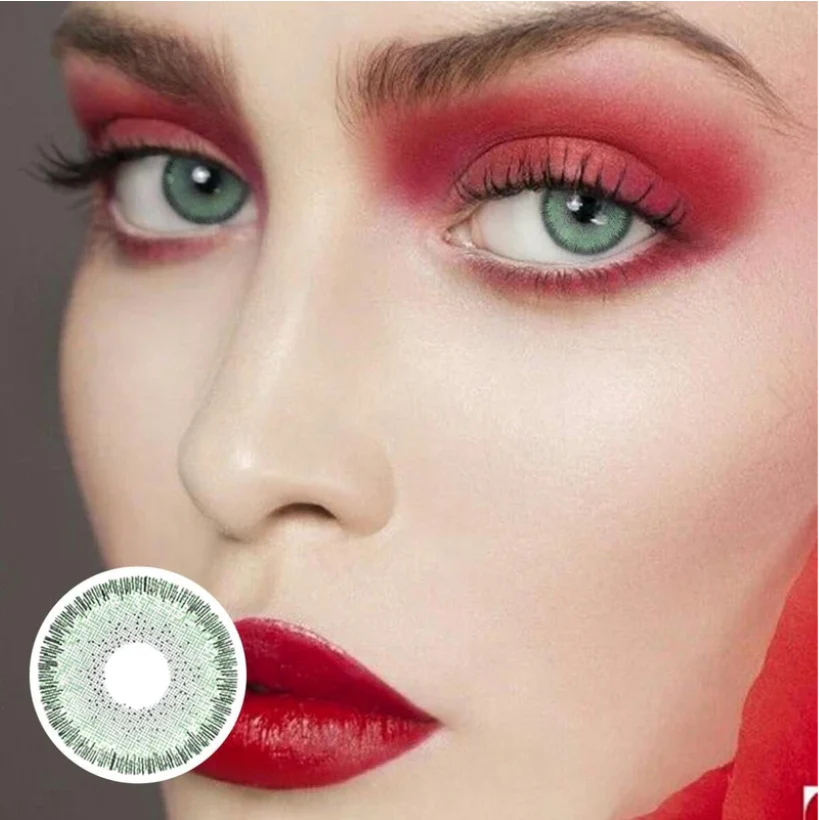 Magic Green Colored Contact Lenses - Roseibase