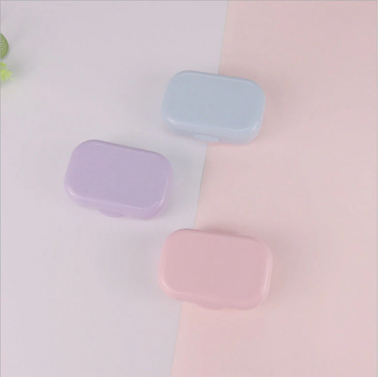 Ins Style Colored Contact Lens Case - Roseibase