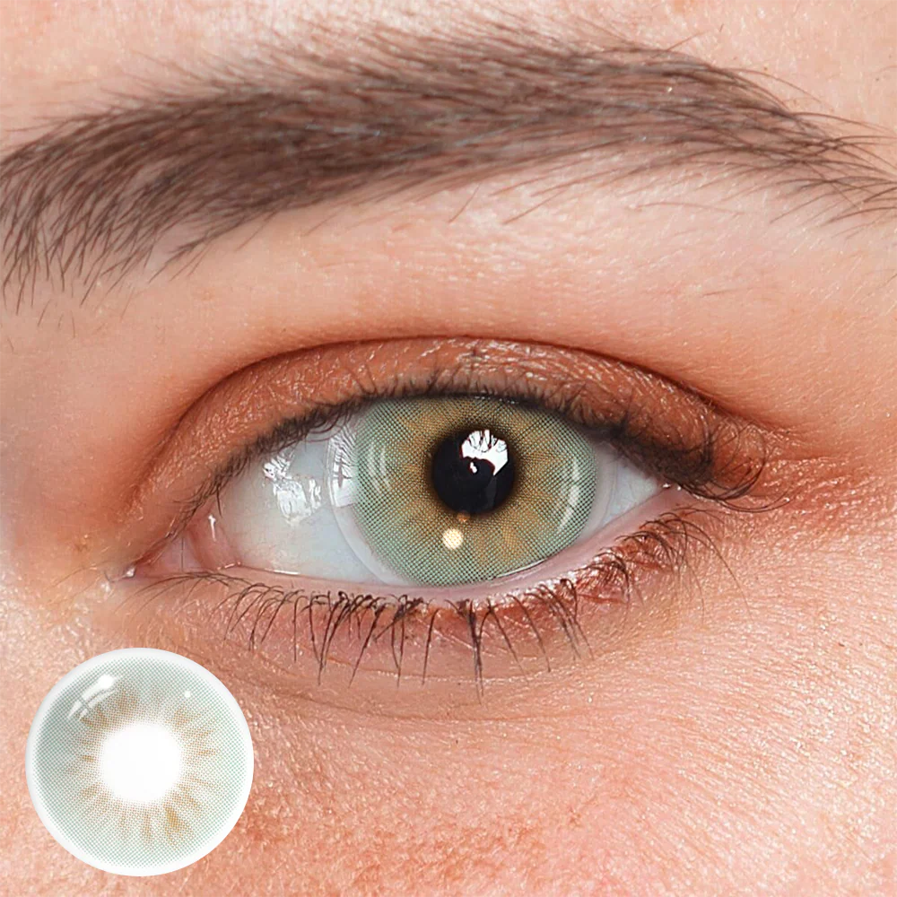 Cassia Green Colored Contact Lenses - Roseibase