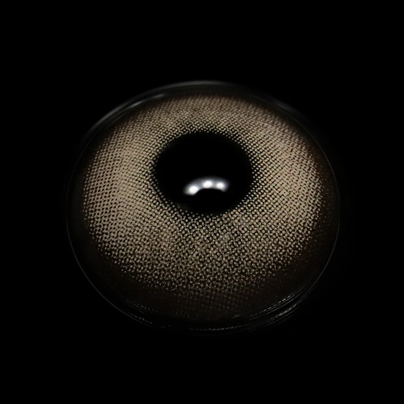 Geranium Brown Colored Contact Lenses - Roseibase