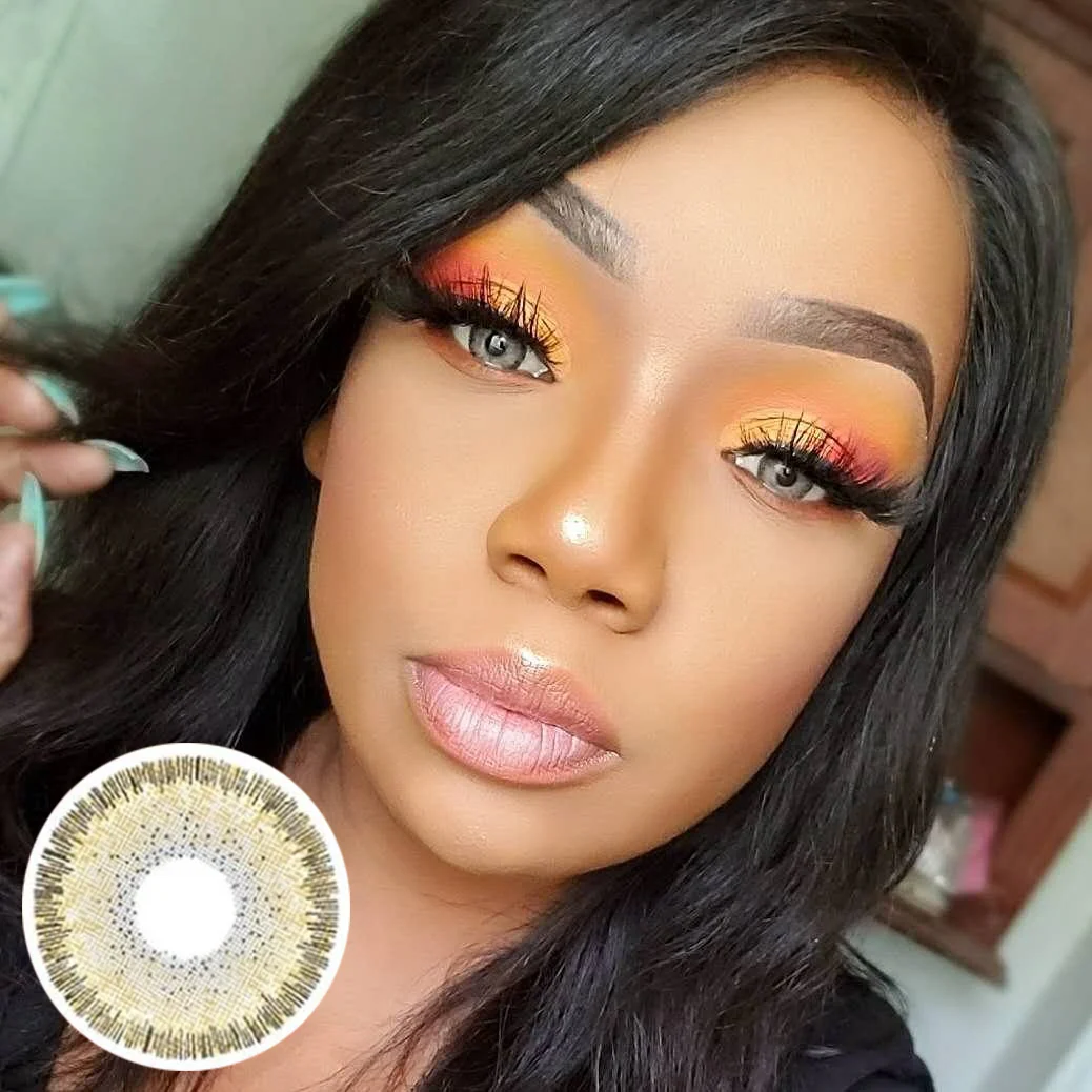 Magic Hazel Colored Contact Lenses - Roseibase