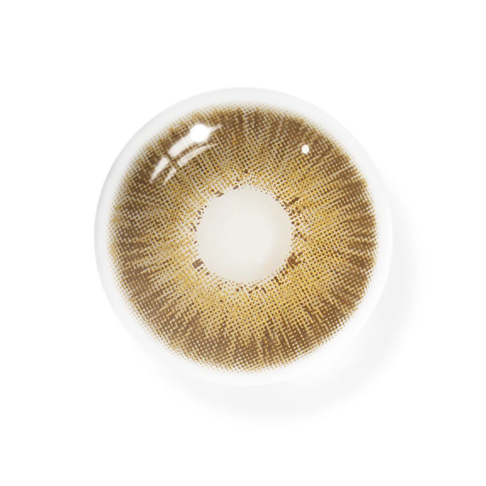Amazonia Sahara Brown Prescription Colored Contact Lenses - Roseibase