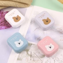 Cabinet Colored Contact Lens Case - Roseibase