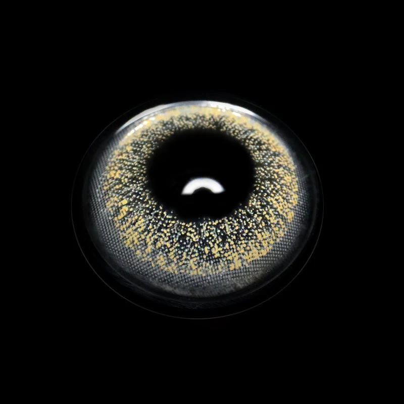 Adriene Khaki Prescription Colored Contact Lenses - Roseibase