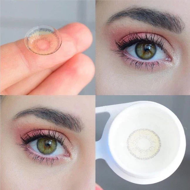 Magic Hazel Colored Contact Lenses - Roseibase