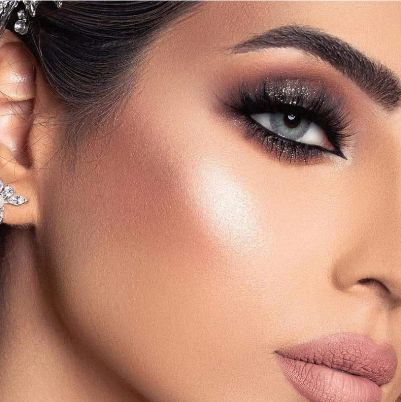 GLOW  NAVY GRAY  Colored Contact Lenses - Roseibase