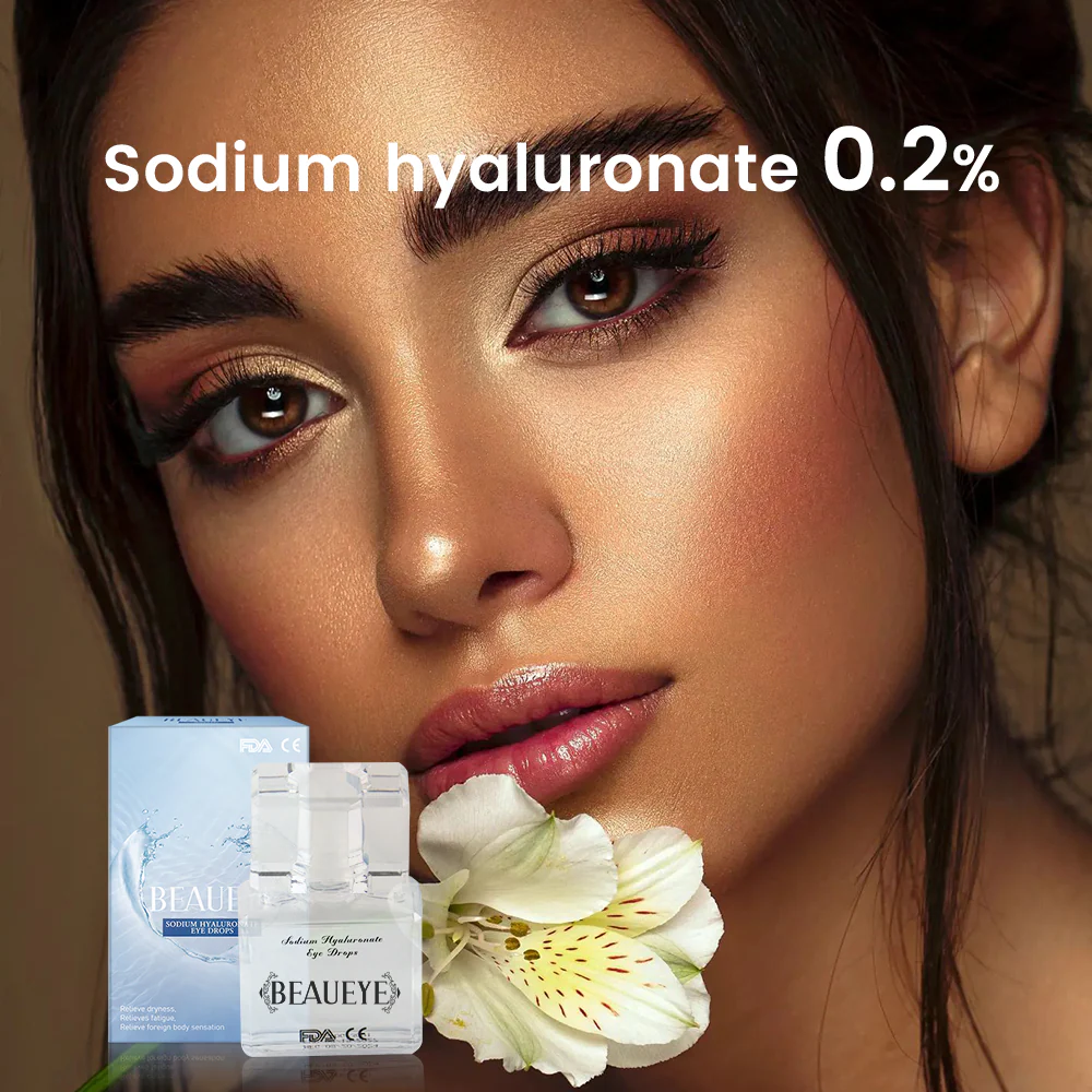 BEAUEYE Audrey Sodium Hyaluronate Eye Drops (10 ml) - Roseibase