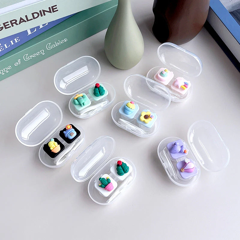 DIY Colored Contact Lens Case - Roseibase