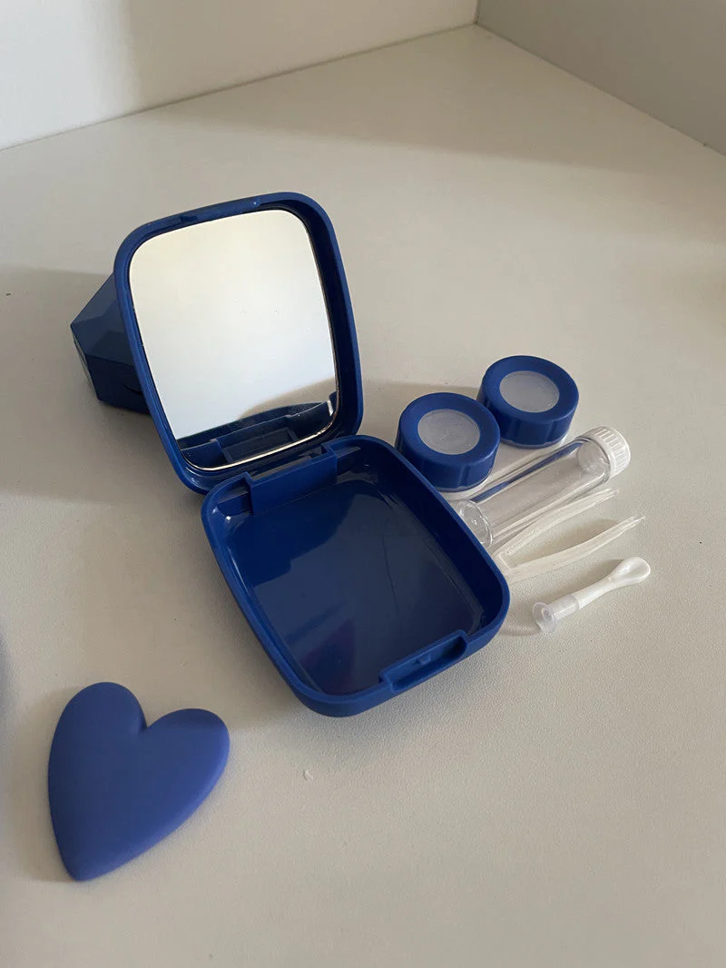 Mate Colored Contact Lens Case - Roseibase